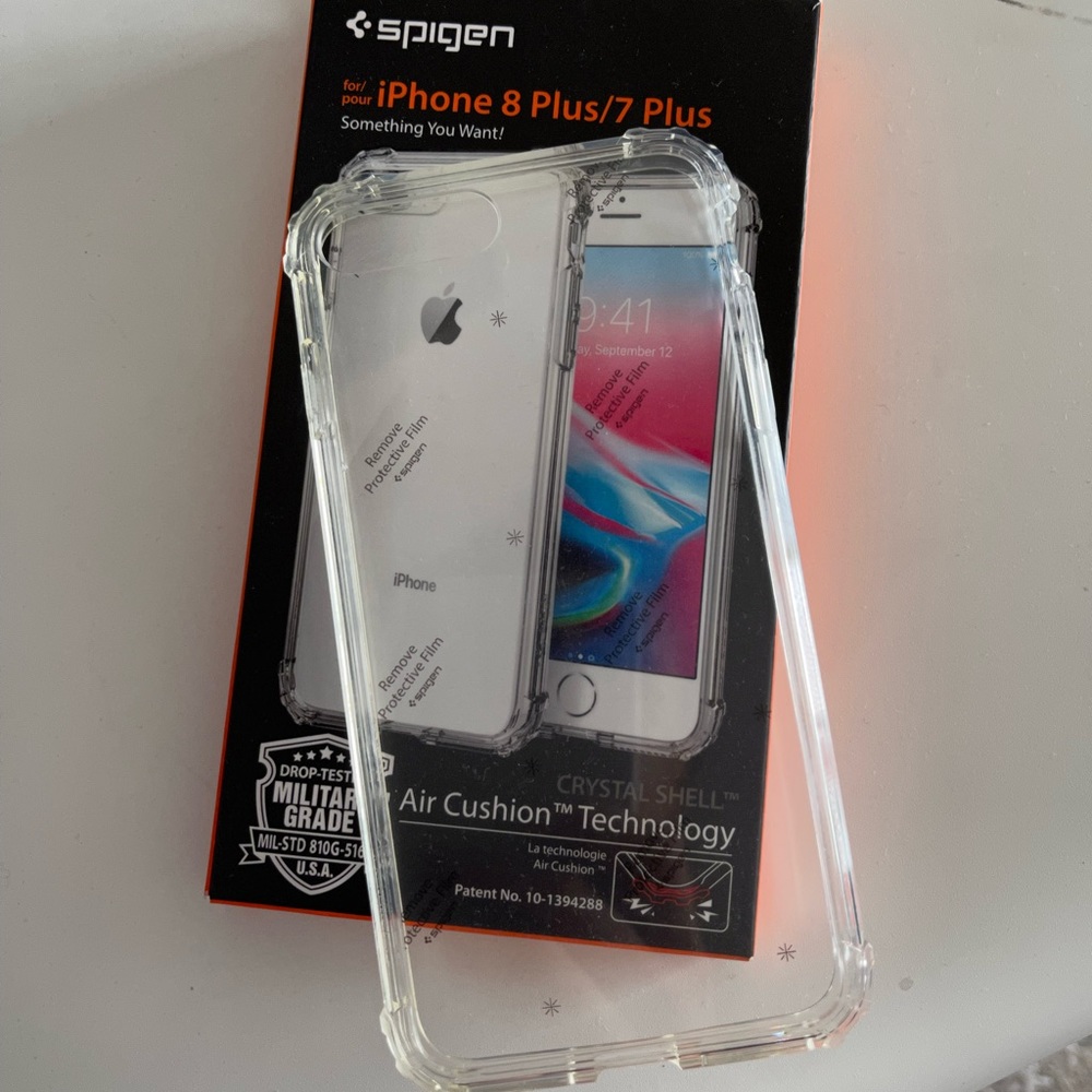 Spigen iPhone 8 Plus/7 Plus clear case